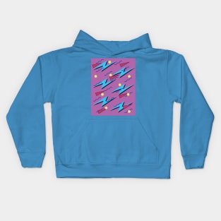 Fun 90's Pattern Kids Hoodie